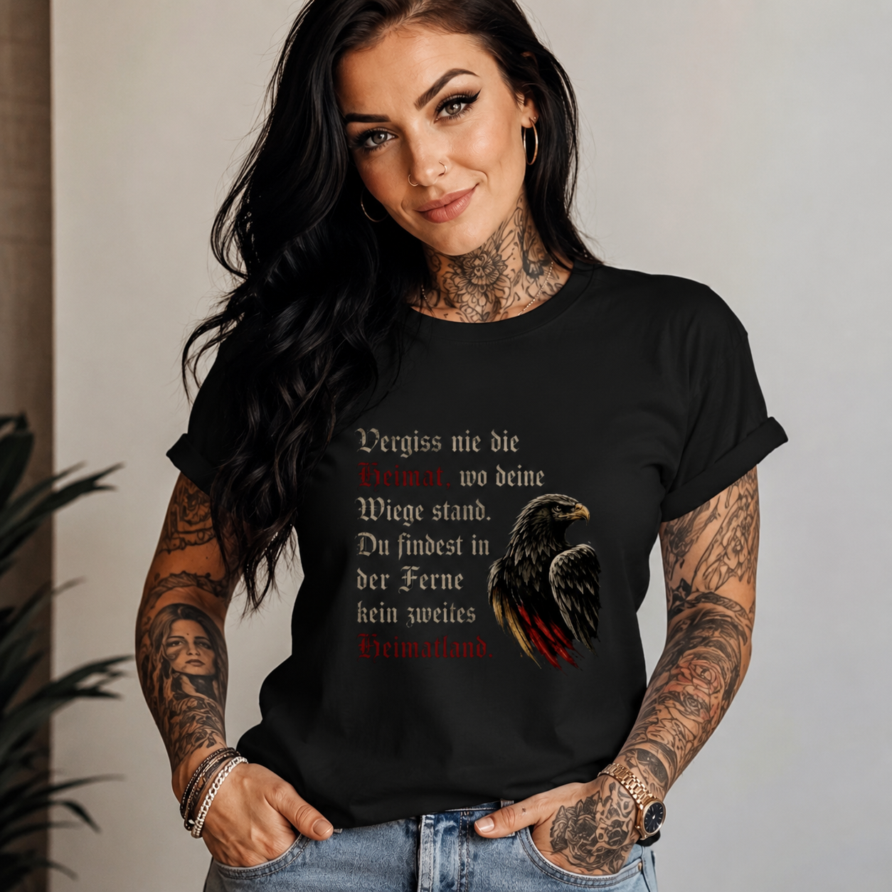 Damen T-Shirt HEIMATLAND