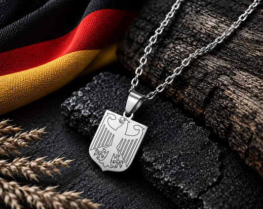 HEIMATSTOLZ EDELSTAHLKETTE – ZEIG, WOFÜR DU STEHST. 🇩🇪
