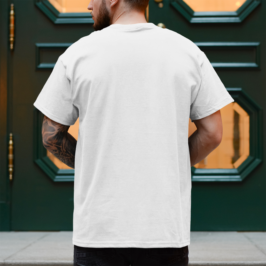Herren T-Shirt Heimatstolz Wappen Brandenburg schwarz
