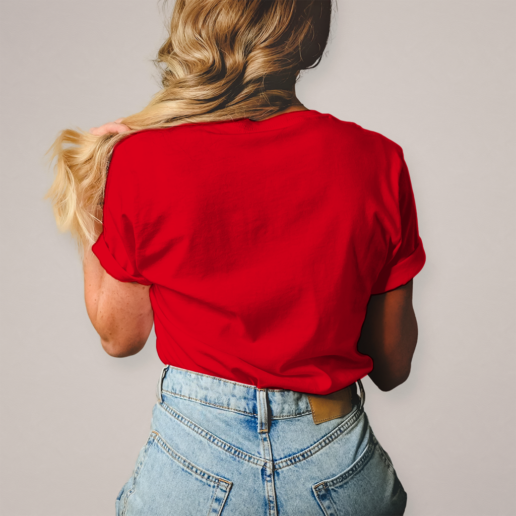 Damen T-Shirt Heimatstolz Deutschland weiß
