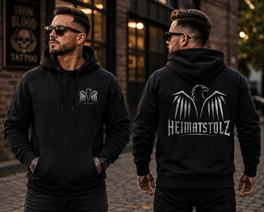 Herren Hoodie Heimatadler front