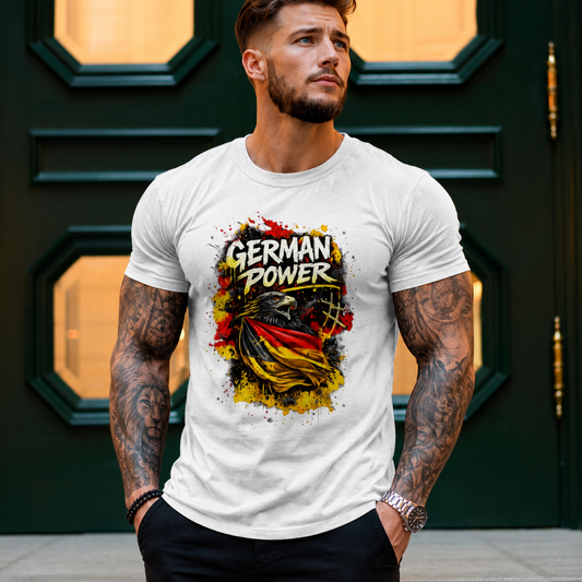 Herren T-Shirt German Power