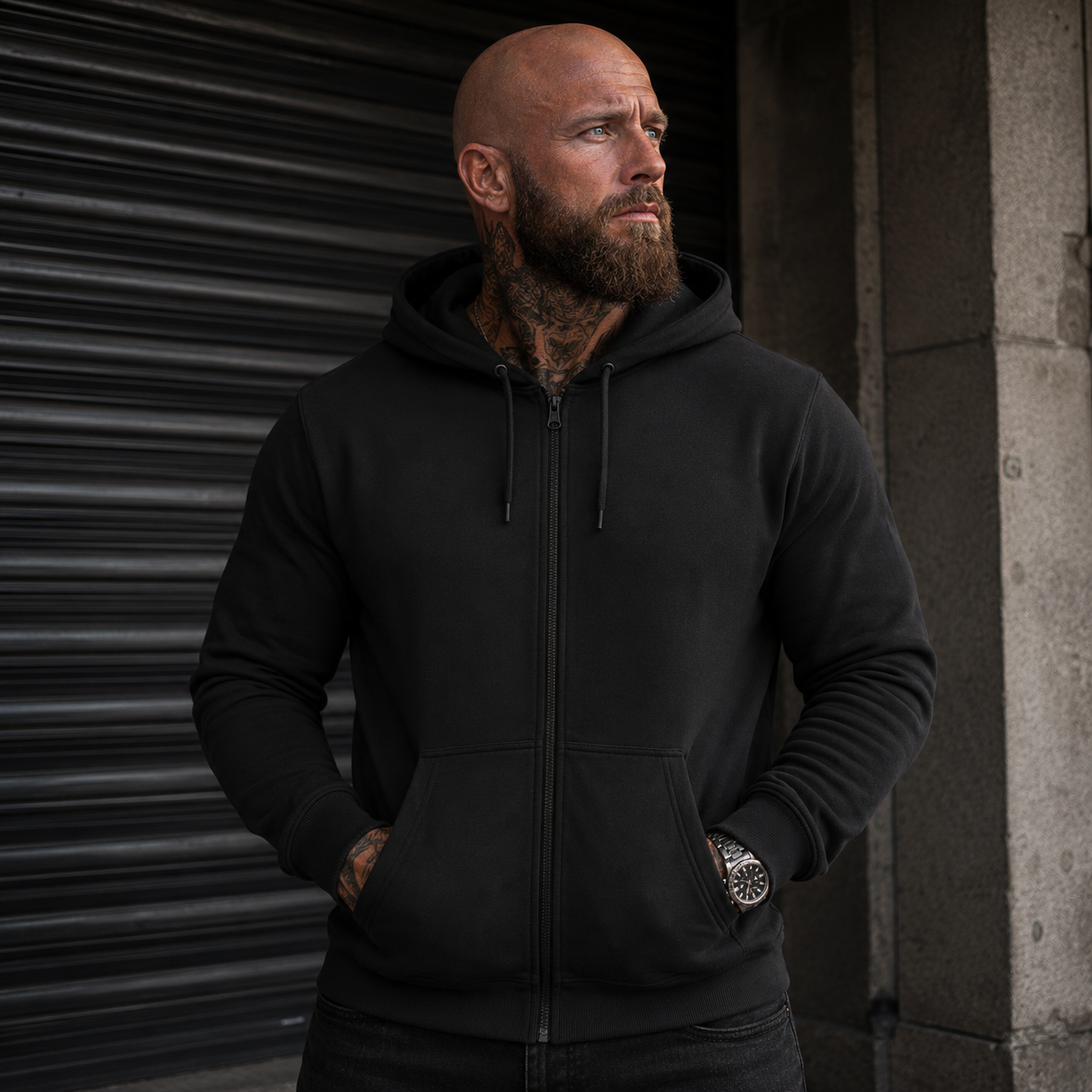 Unisex Zipper Hoodie Heimatstolz und patriotische Eleganz
