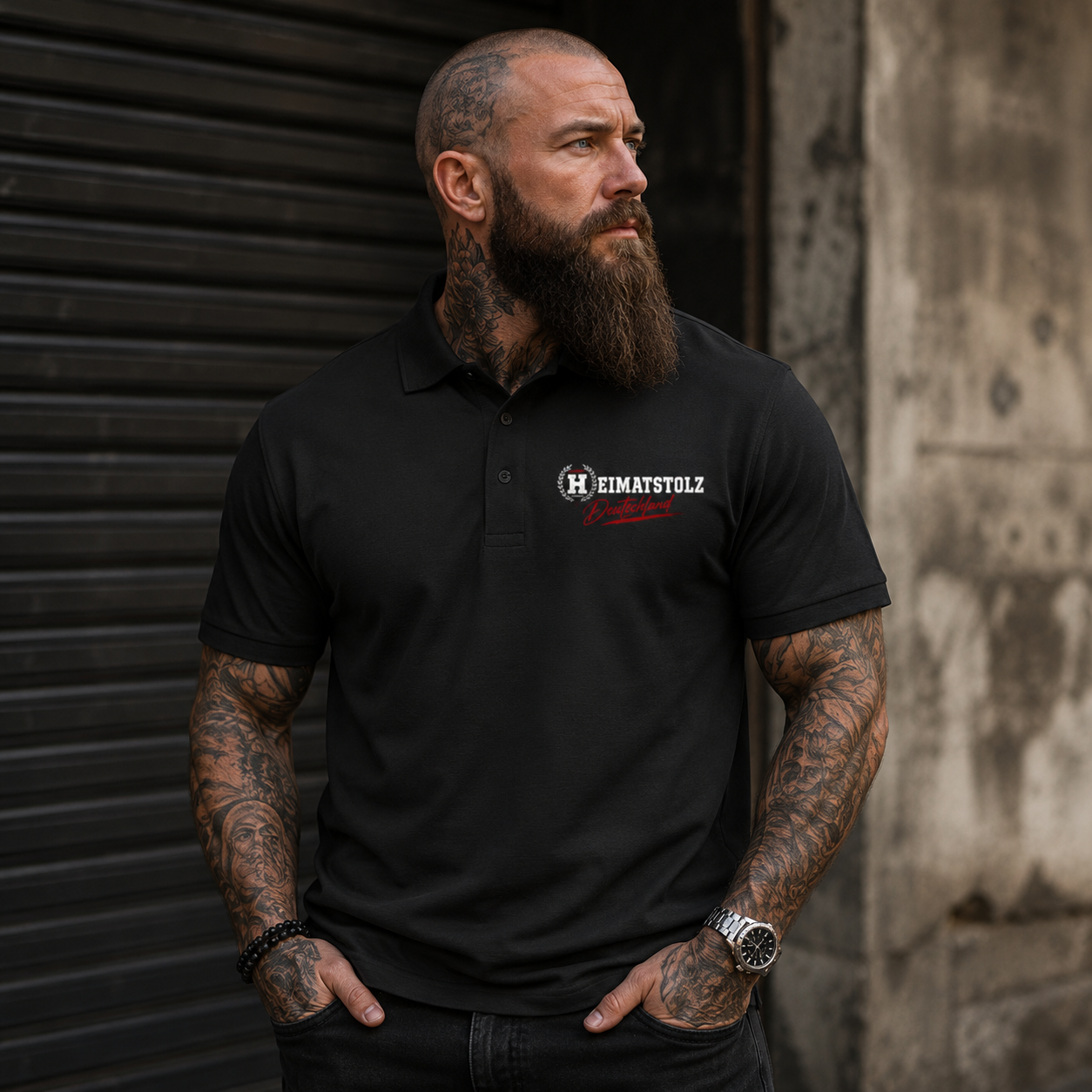 Unisex Poloshirt Heimatstolz HEIMATKERN