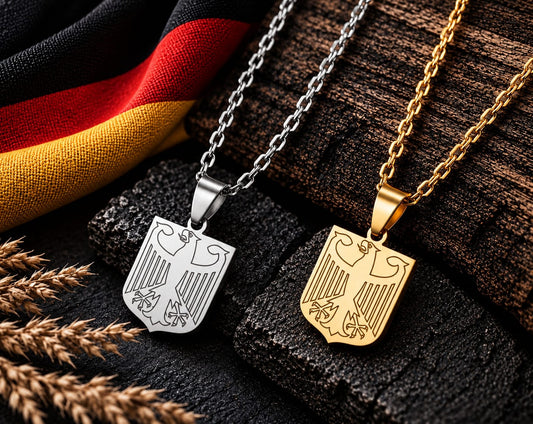 HEIMATSTOLZ EDELSTAHLKETTE – ZEIG, WOFÜR DU STEHST. 🇩🇪