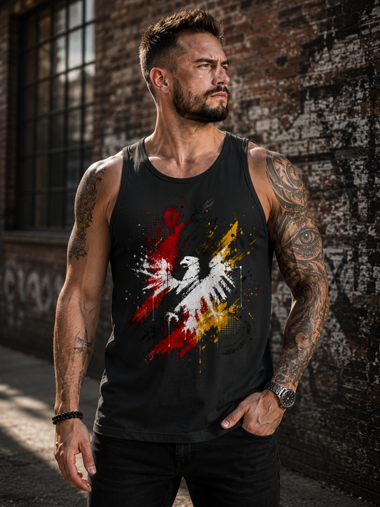 Herren Basic Tank Top Farbenstolz