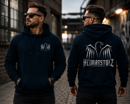 Herren Hoodie Heimatadler front