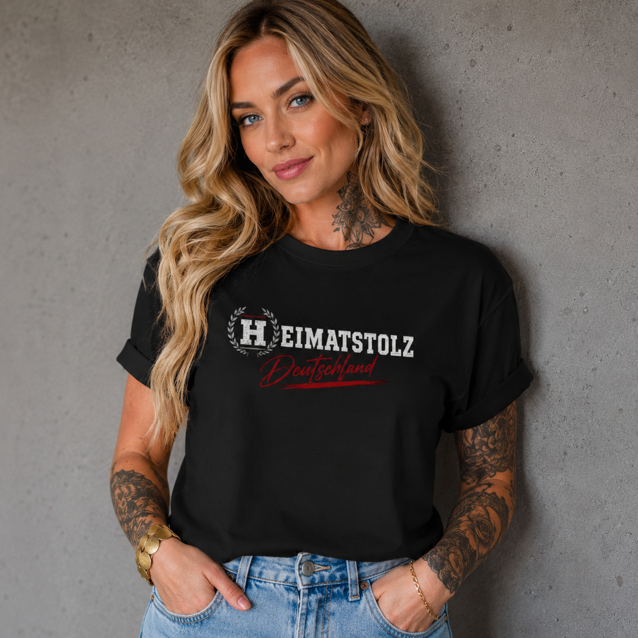 Damen T-Shirt Heimatstolz HEIMATKERN