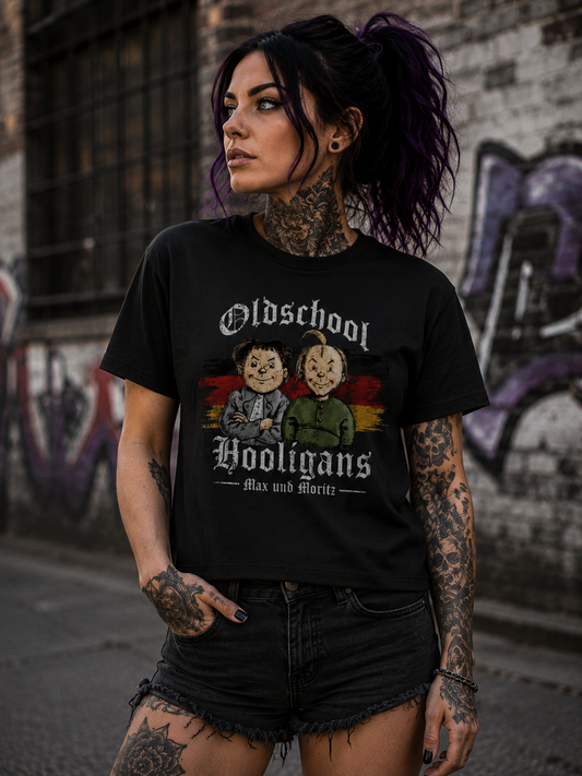Damen T-Shirt Max und Moritz