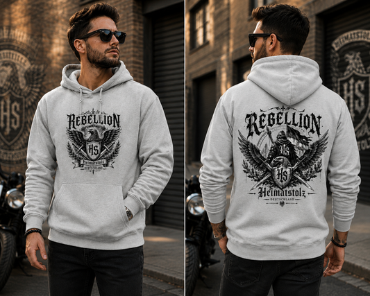 Herren Hoodie HS Rebellion front