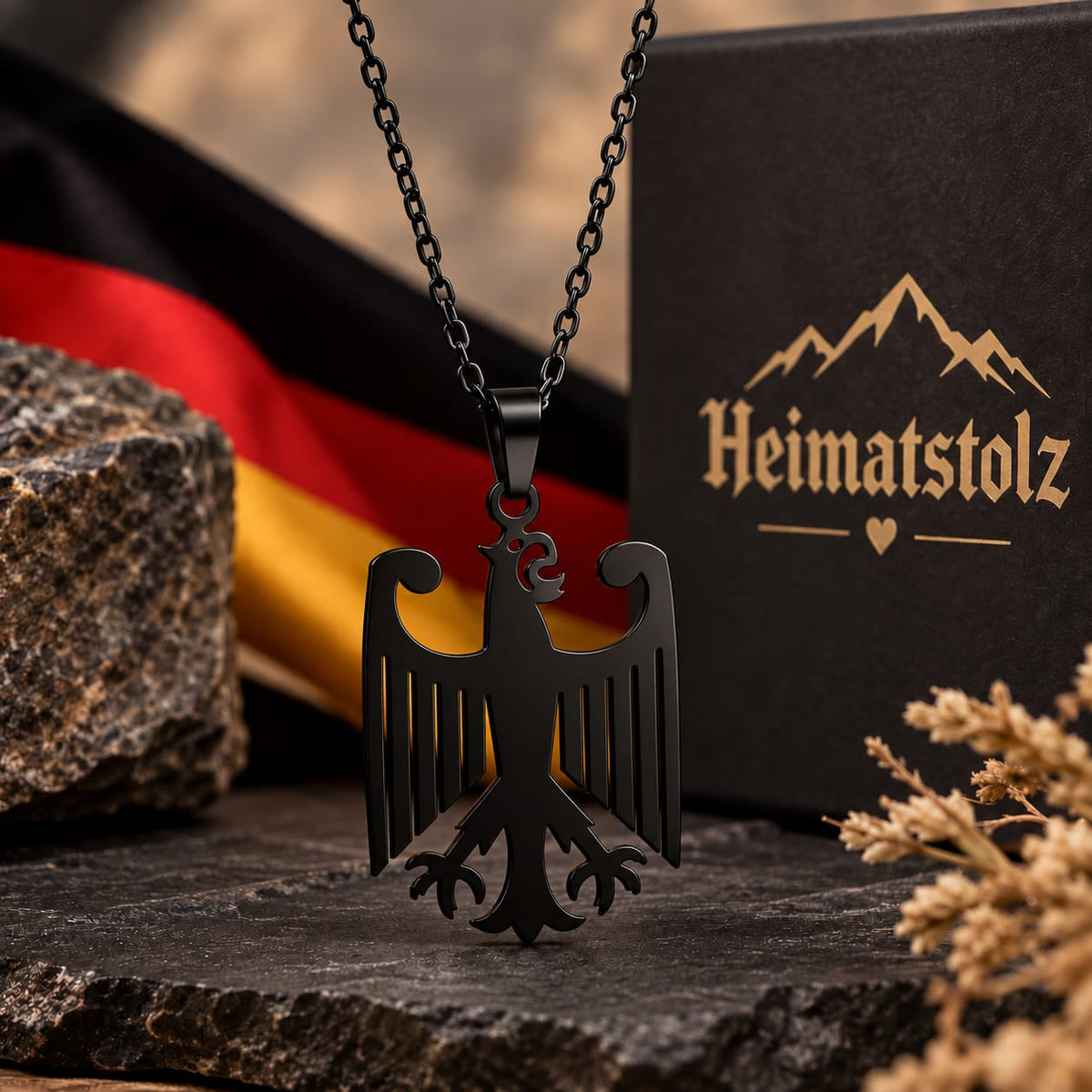 Bundesadler Halskette – Stilvoller Ausdruck von Heimatverbundenheit 🇩🇪